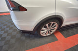 Maxton Design New Maxton Design Rear Side Splitters V.1 Tesla Model X