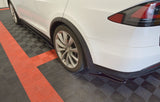 Maxton Design New Maxton Design Rear Side Splitters V.1 Tesla Model X