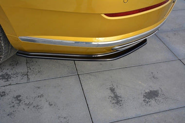 Maxton Design New GLOSS BLACK Maxton Design Rear Side Splitters VW Arteon VW-AR-1-RLINE-RSD1G