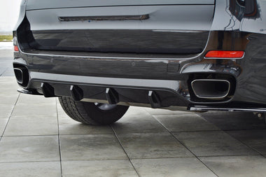 Maxton Design New GLOSS BLACK Maxton Design Rear Valance BMW X5 F15 M50D BM-X5-15-M-RS1G