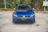 Maxton Design New Maxton Design Racing Durability Front Splitter + Flaps VW Golf R Mk7 Facelift