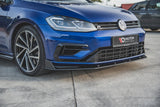 Maxton Design Maxton Design Racing Durability Front Splitter V.2 VW Golf R Mk7 Facelift