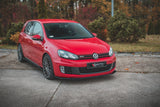 Maxton Design New Maxton Design Racing Durability Front Splitter V.3 Volkswagen Golf GTi Mk6