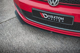 Maxton Design New Maxton Design Racing Durability Front Splitter V.3 Volkswagen Golf GTi Mk6