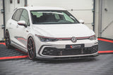 Maxton Design New Maxton Design Racing Durability Front Splitter Volkswagen Golf Mk8 GTi / R-Line