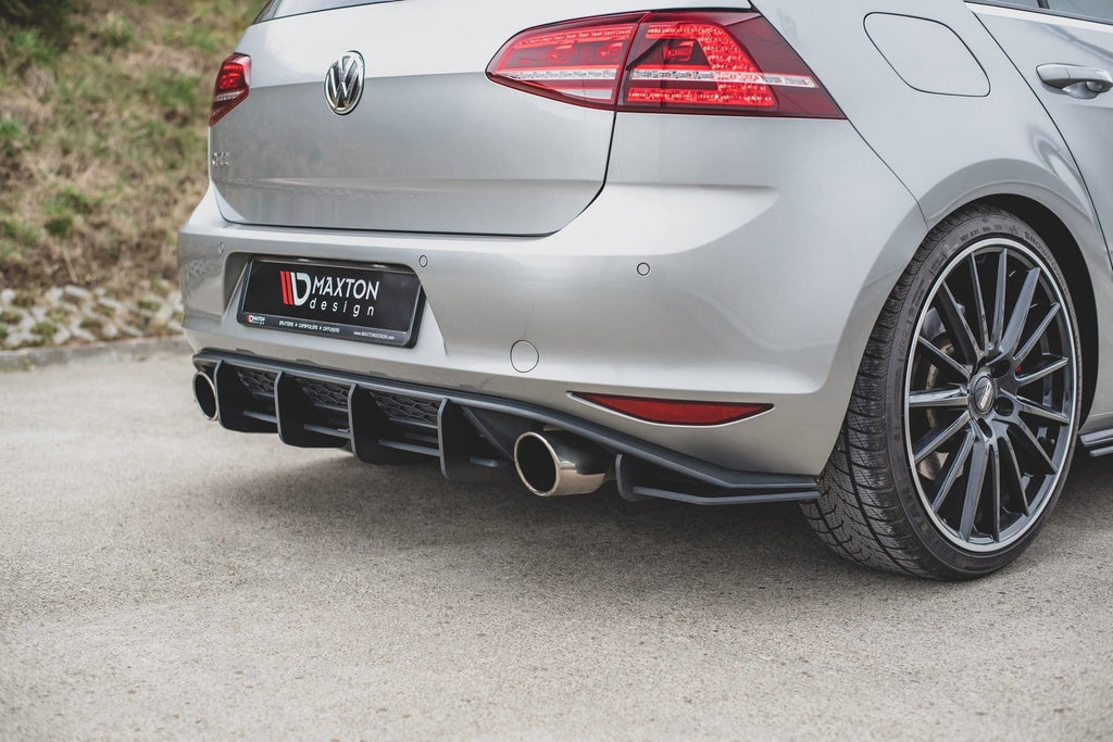 Maxton Design Racing Rear Diffuser Wrx Maxton Design Racing Durability Rear Diffuser V.1 - VW Mk7 GTI ...