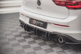 Maxton Design New Maxton Design Racing Durability Rear Diffuser V.2 Volkswagen Golf Mk8 GTi