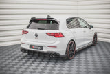 Maxton Design New Maxton Design Racing Durability Rear Side Splitters + Flaps Volkswagen Golf Mk8 GTi