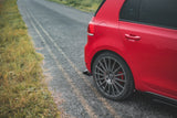 Maxton Design New Maxton Design Racing Durability Rear Side Splitters + Flaps Volkswagen Golf GTi Mk6
