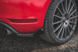 Maxton Design New Maxton Design Racing Durability Rear Side Splitters + Flaps Volkswagen Golf GTi Mk6