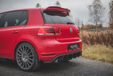 Maxton Design Maxton Design Racing Durability Rear Side Splitters + Flaps Volkswagen Golf GTi Mk6