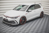 Maxton Design New Maxton Design Racing Durability Side Skirts Diffusers + Flaps Volkswagen Golf Mk8 GTi / GTi Clubsport / R-Line