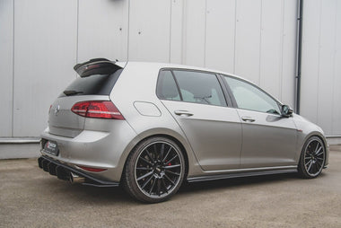 Maxton Design Black Maxton Design Racing Durability Side Skirts Diffusers | VW Mk7 GTI VWGO7GTICNC-SD1B