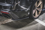 Maxton Design New Maxton Design Rear Side Splitters Audi RS5 F5 Facelift