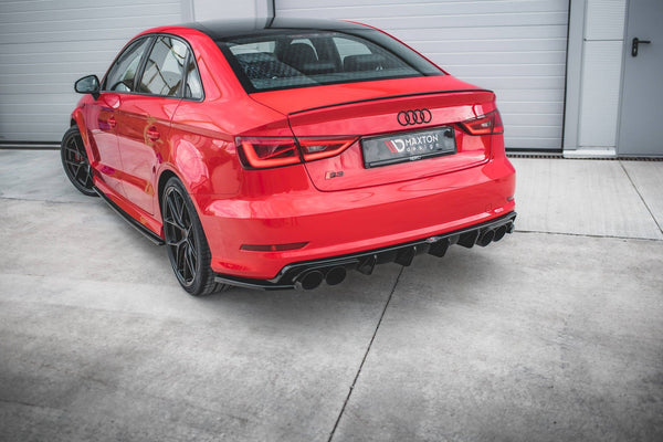Maxton Design Rear Side Splitters - Audi S3 Sedan 8V | AU-S3-3-S-RSD1G ...