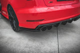 Maxton Design Maxton Design Rear Side Splitters Audi S3 Sedan 8V