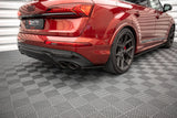 Maxton Design Maxton Design Rear Side Splitters - Audi / SQ7 / Q7 S-Line Mk2 (4M) Facelift