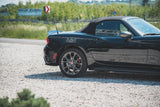 Maxton Design New Maxton Design Rear Side Splitters Fiat 124 Spider Abarth