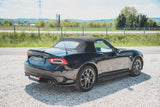Maxton Design New Maxton Design Rear Side Splitters Fiat 124 Spider Abarth
