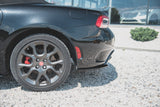 Maxton Design New Maxton Design Rear Side Splitters Fiat 124 Spider Abarth