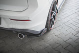 Maxton Design New Maxton Design Rear Side Splitters + Flaps V.2 Volkswagen Golf Mk8 GTi