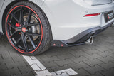 Maxton Design New Maxton Design Rear Side Splitters + Flaps V.2 Volkswagen Golf Mk8 GTi