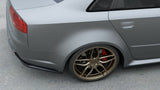 AUDI REAR SIDE SPLITTERS V.2 AUDI RS4 SEDAN B7