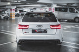 Maxton Design New Maxton Design Rear Side Splitters V.2 Audi RS6 C7