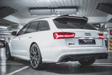 Maxton Design New Maxton Design Rear Side Splitters V.2 Audi RS6 C7