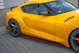 TOYOTA REAR SIDE SPLITTERS V.2 TOYOTA SUPRA MK5