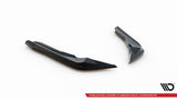 BMW GLOSS BLACK REAR SIDE SPLITTERS V.3 BMW M2 G87 (set for valance) BM-M2-G87-RSD3G
