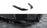 BMW GLOSS BLACK REAR SIDE SPLITTERS V.3 BMW M2 G87 (set for valance) BM-M2-G87-RSD3G