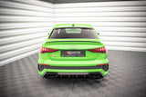 AUDI GLOSS BLACK REAR VALANCE AUDI RS3 8Y AU-RS3-8Y-S-RS1G
