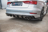 AUDI REAR VALANCE AUDI S3 SEDAN 8V FACELIFT