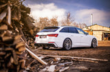 Maxton Design New Maxton Design Rear Valance + Exhaust Ends Imitation Audi A6 C8 S-Line