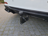 Maxton Design New Maxton Design Rear Valance + Exhaust Ends Imitation Audi A6 C8 S-Line