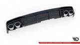 Maxton Design New Maxton Design Rear Valance + Exhaust Ends Imitation Audi A6 C8 S-Line