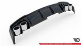 Maxton Design New Maxton Design Rear Valance + Exhaust Ends Imitation Audi A6 C8 S-Line