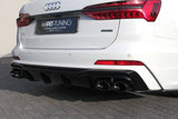 Maxton Design New Maxton Design Rear Valance + Exhaust Ends Imitation Audi A6 C8 S-Line