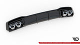 Maxton Design New Maxton Design Rear Valance + Exhaust Ends Imitation Audi A7 C8 S-Line