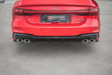 Maxton Design Maxton Design Rear Valance + Exhaust Ends Imitation Audi A7 C8 S-Line