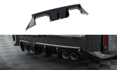 Maxton Design GLOSS BLACK Maxton Design Rear Valance V.1 - BMW / M2 / G87 BM-M2-G87-RS1G