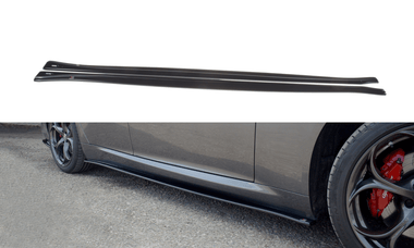 Maxton Design GLOSS BLACK Maxton Design Side Skirts Diffusers Alfa Romeo Giulia Veloce AL-GI-1-VEL-SD1G