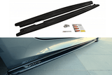 Maxton Design New GLOSS BLACK Maxton Design Side Skirts Diffusers BMW 5 E60/61 M-Package BM-5-60-MPACK-SD1G
