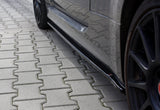 Maxton Design GLOSS BLACK Maxton Design Side Skirts Diffusers Fiat 500 Abarth Mk1 Facelift FI-500-1F-AB-SD1G