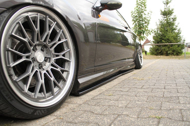 Maxton Design New GLOSS BLACK Maxton Design Side Skirts Diffusers Mercedes Cl 500 C216 AMG-Line ME-CL-500-216-AMGLINE-SD1G