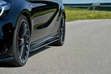 Maxton Design New Maxton Design Side Skirts Diffusers Mercedes A W176/ CLA 117 AMG/ CLA 117 AMG Line Facelift