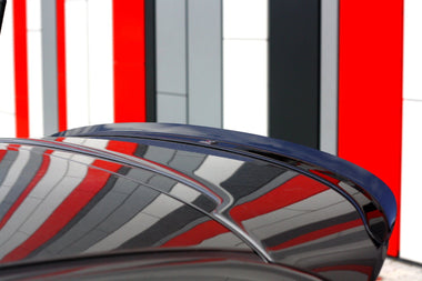 Maxton Design New GLOSS BLACK Maxton Design Spoiler Extension Fiat 500 Abarth Mk1 Facelift FI-500-1F-AB-CAP1G