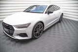 Maxton Design New Maxton Design Side Skirts Diffusers Audi A7 C8