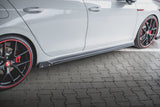 Maxton Design New Maxton Design Side Skirts Diffusers + Flaps V.2 Volkswagen Golf Mk8 GTi / GTi Clubsport / R-Line